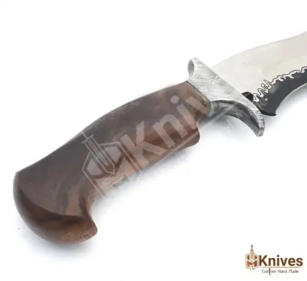 14 inch J2 Steel Hand Made Hunting Bowie Knife with Beautiful Leather Sheath by HMKnives (5)