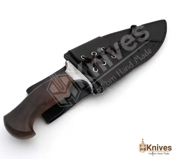 14 inch J2 Steel Hand Made Hunting Bowie Knife with Beautiful Leather Sheath by HMKnives (8)