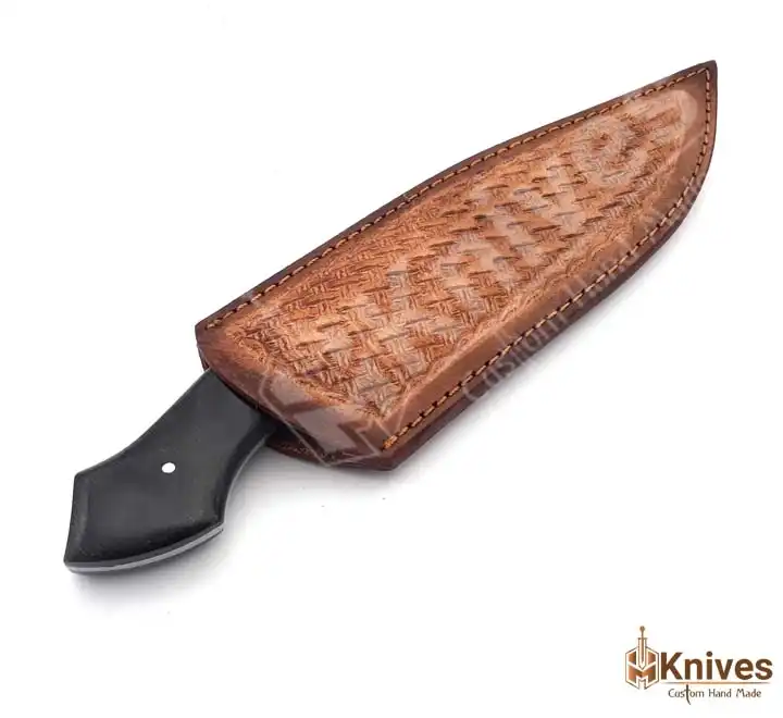 Custom Hand Made J2 Steel Fishing Knife with Micarta Handle & Leather Sheath by HMKnives (7)