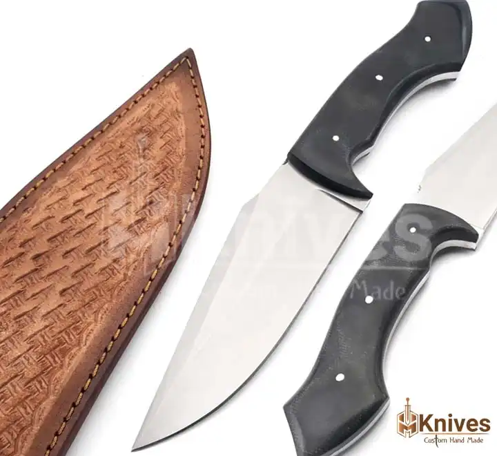Custom Hand Made J2 Steel Fishing Knife with Micarta Handle & Leather Sheath by HMKnives (8)
