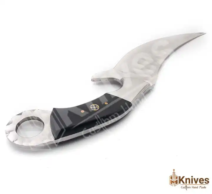 J2 Steel High Polish Karambit Knife for Tactical & Outdoor Usage with Beautiful Leather Sheath by HMKnives (4)