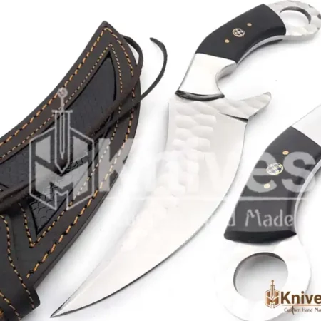 J2 Steel High Polish Karambit Knife for Tactical & Outdoor Usage with Beautiful Leather Sheath by HMKnives (7)