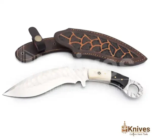 J2 Steel Karambit Knife High Polish Hand Forged Full Tang Blade & Horn Bone Handle by HMKnives (1)