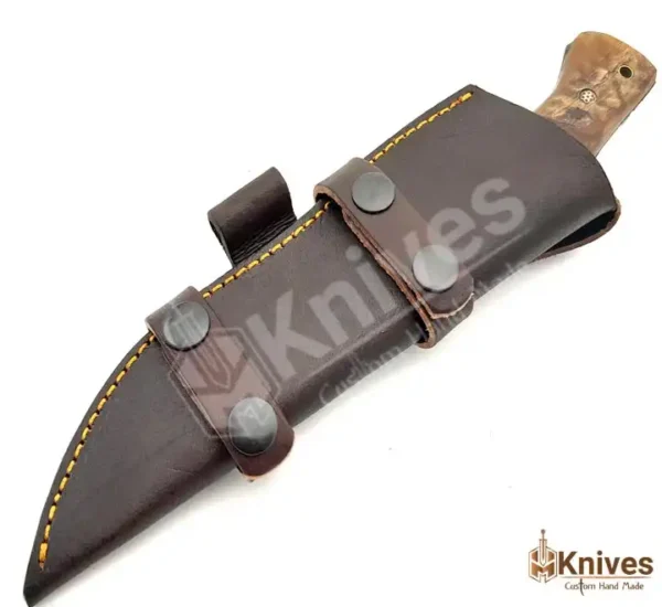 D2 Steel Skinner Knife with Sheep Horn handle